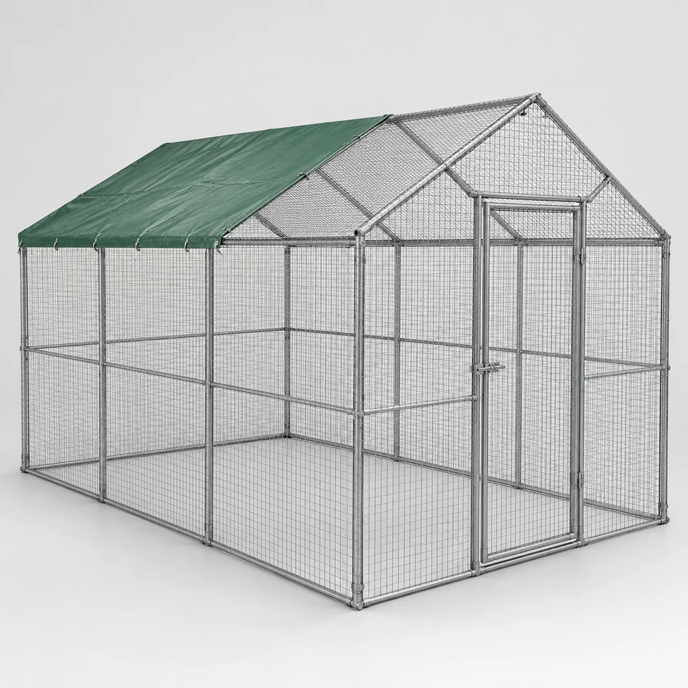 Covered Poultry Run
